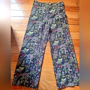 Pilcro Water Lily Ultra High-Rise Wide-Leg Jeans